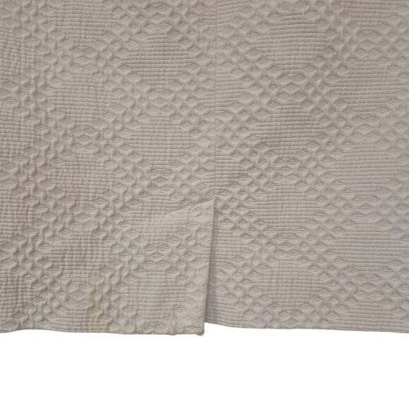 Banana Republic Women's White Cotton/Poly/Spandex Textured Heritage Collection S - Picture 7 of 10